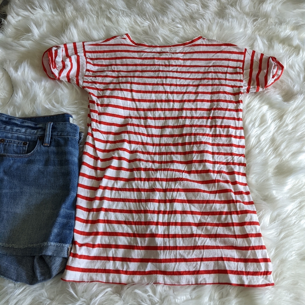J.Crew Jean Shorts and Tee - Picture 8 of 12